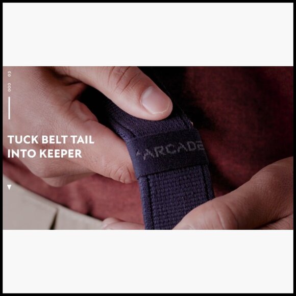 Metal Free Buckle Adventure Belt with Performance Stretch main image 6